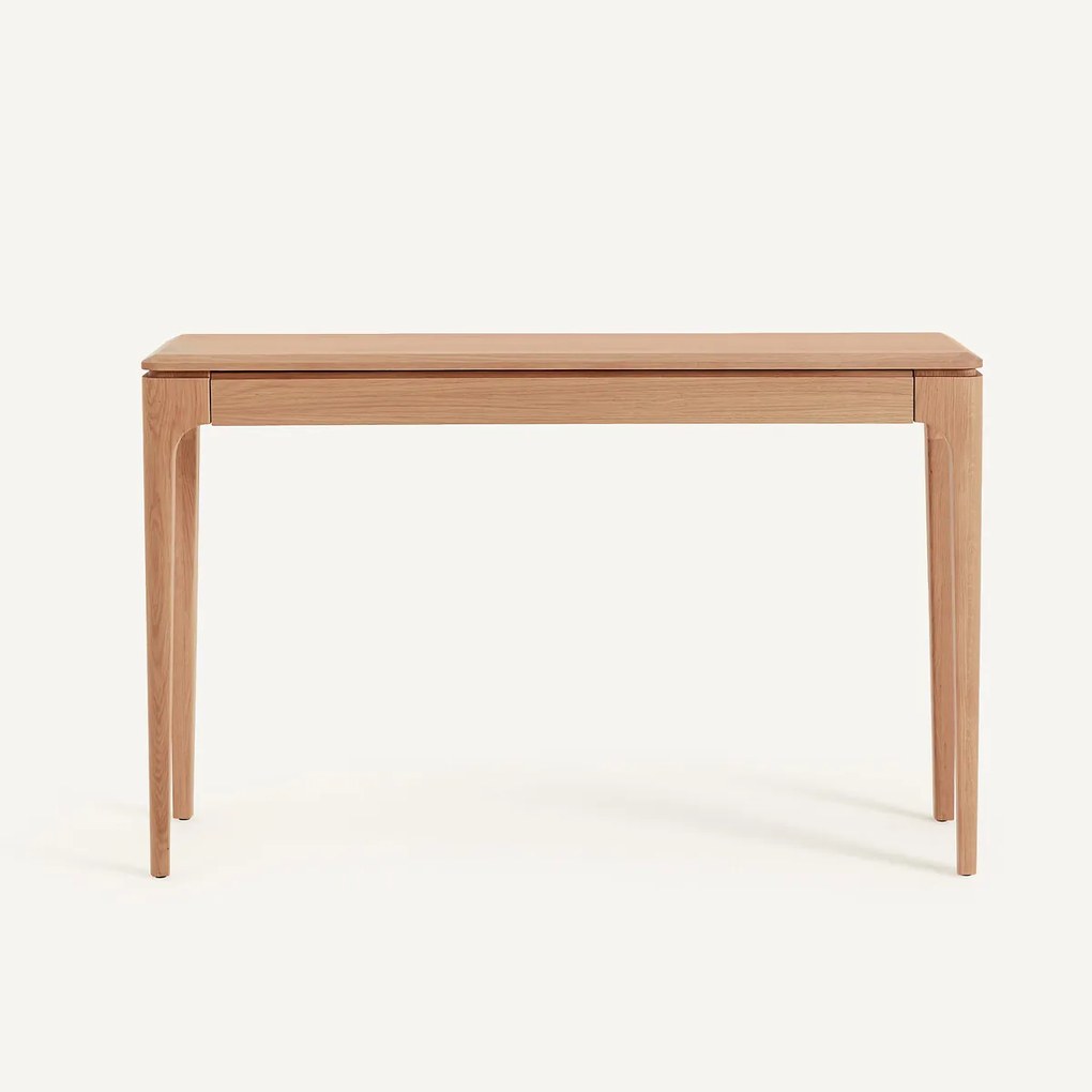 Massief eiken en eikenfineer console, lade, SANARA