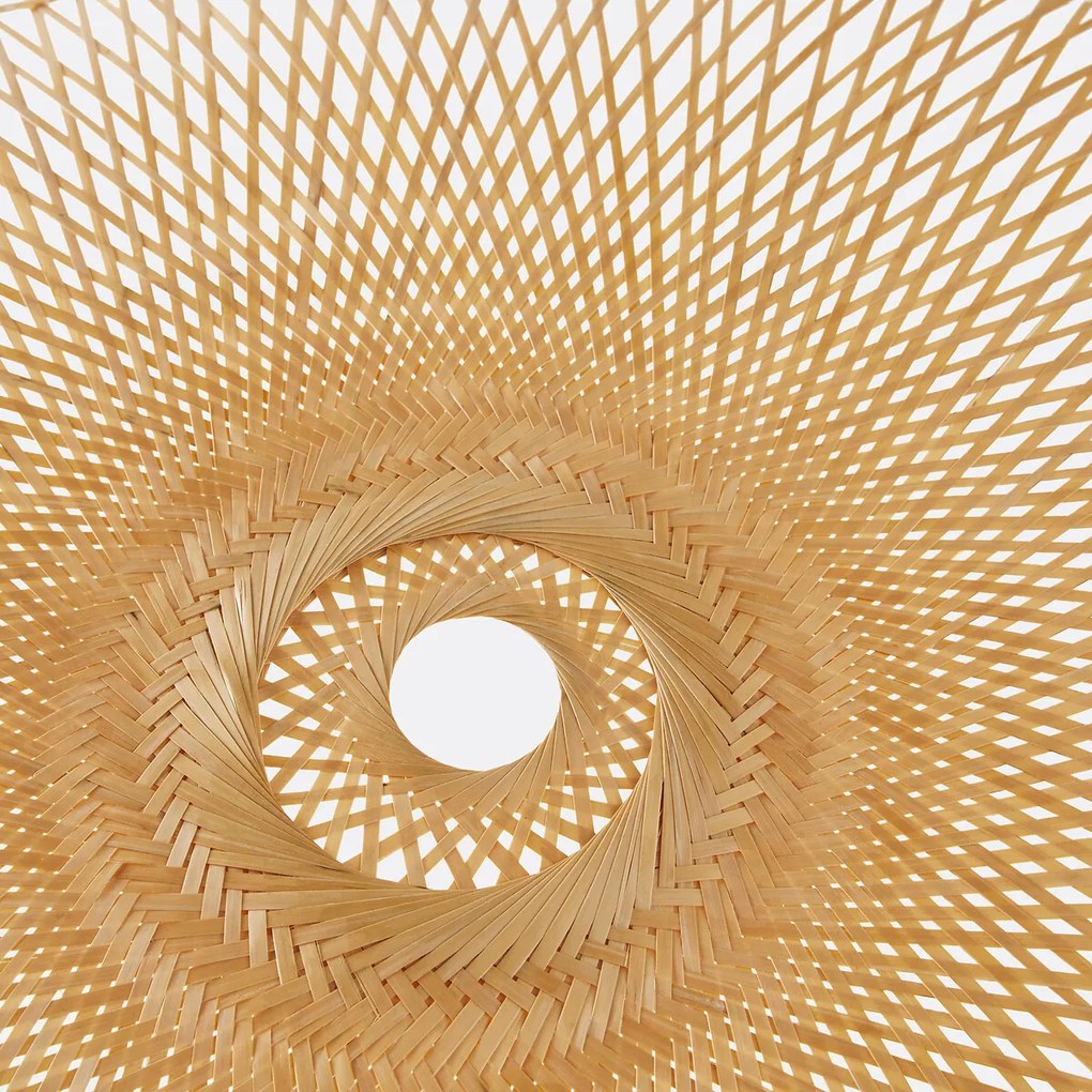 Hanglamp in bamboe Ø70 cm, Ezia