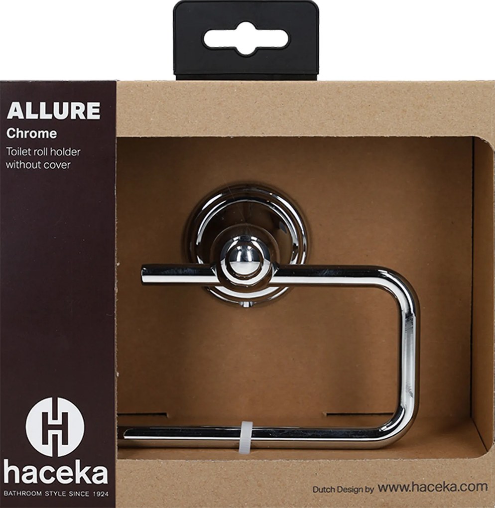 Haceka Allure toiletrolhouder chroom