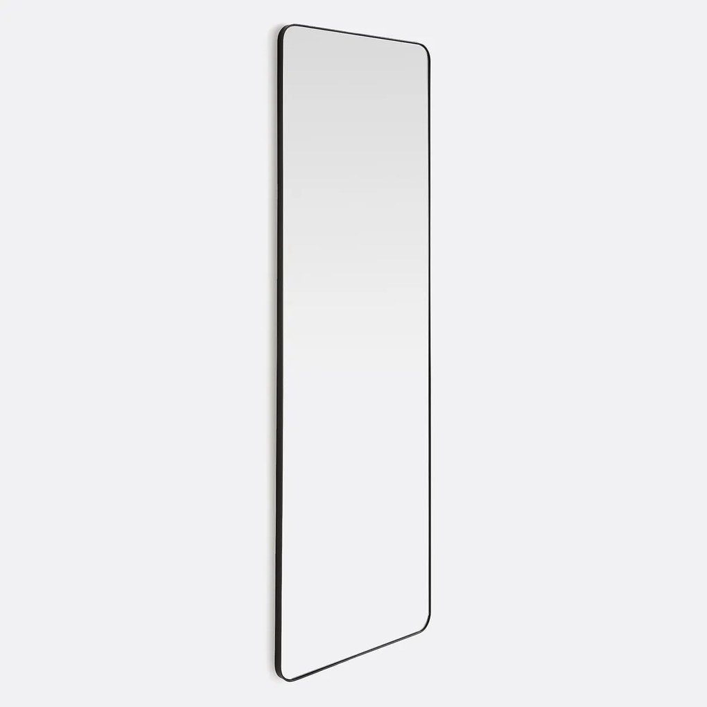 Rechthoekige spiegel in metaal ijzer 50x150 cm, Iodus