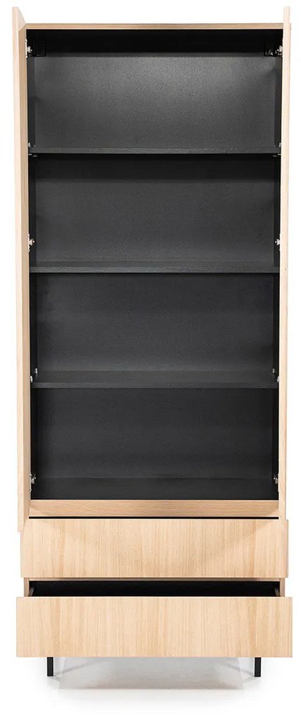 Eleonora Thomas Moderne Kast Van Licht Eiken Hout 85x210 Cm - 85x42x210cm.