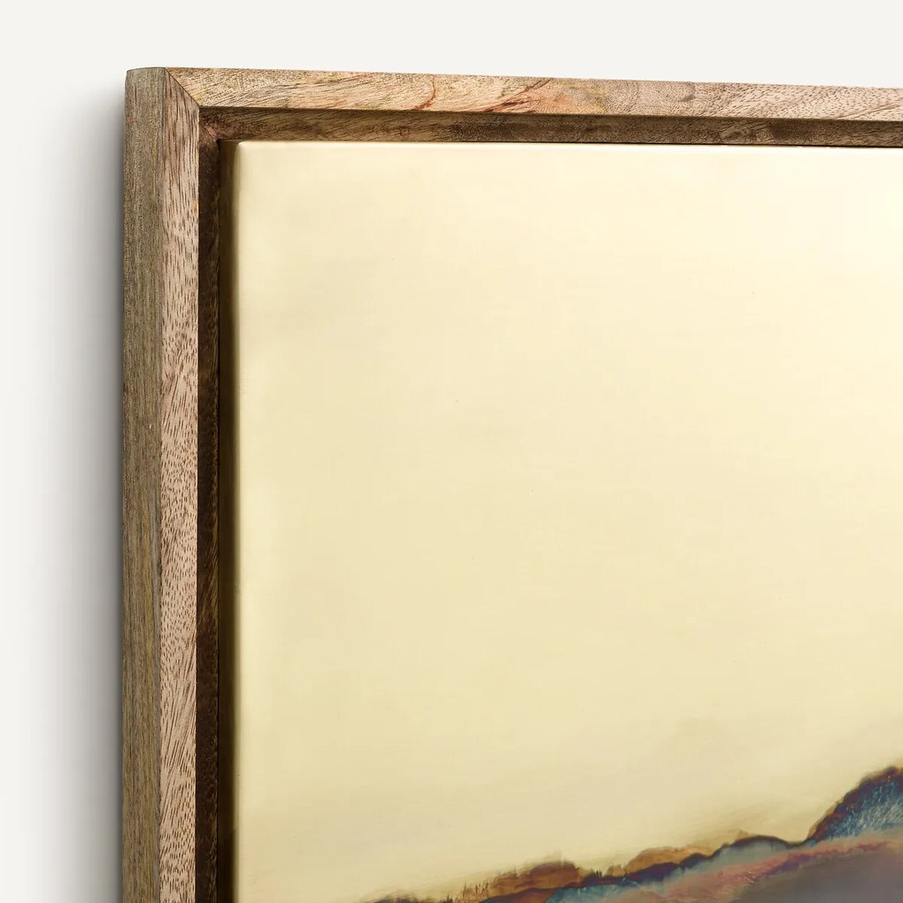 Roestvrij stalen muurdecoratie Ezis