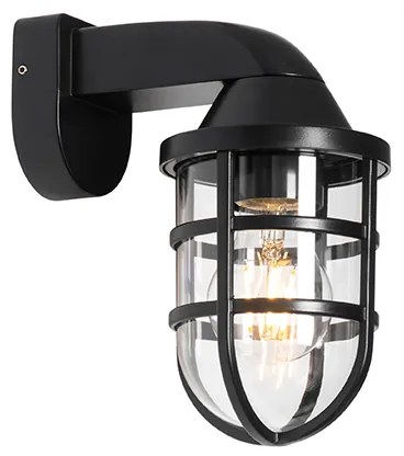 Moderne buiten wandlamp zwart IP54 - Joeri
