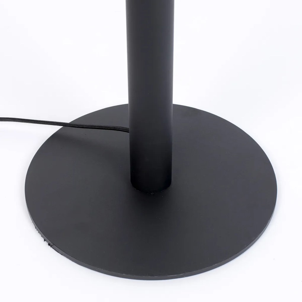 Zuiver Hawk Design Vloerlamp Mat Zwart