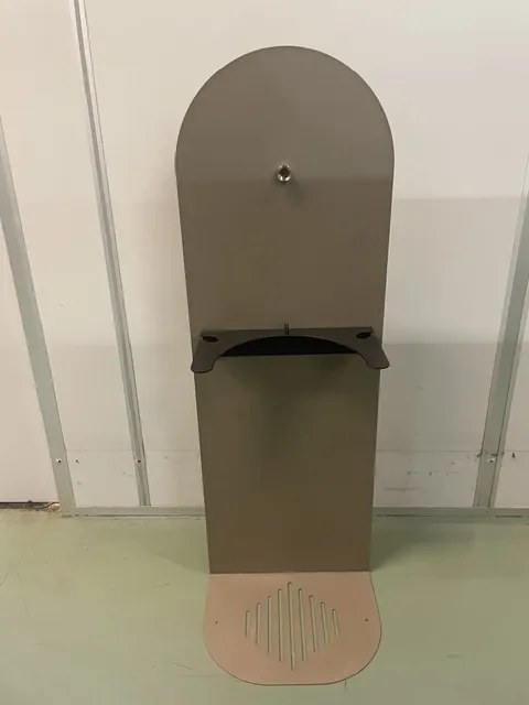 GROUND FOUNTAIN DOVE GREY  116cm - 2e KEUS