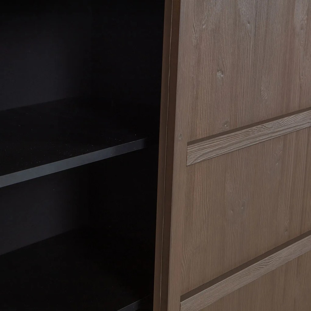BePureHome Nomin Japandi Dressoir Hout Umber - 140x40x85cm.