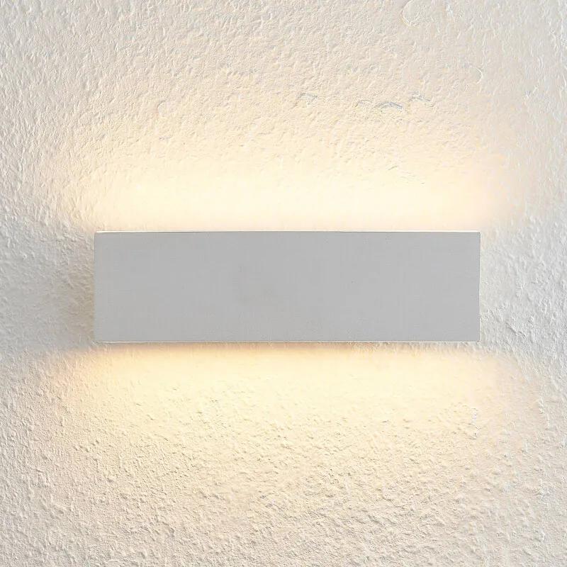 Ignazia LED wandlamp, 28 cm, wit - lampen-24