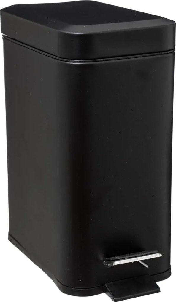 5Five Pedaalemmer - RVS/Metaal - 5 Liter - Zwart