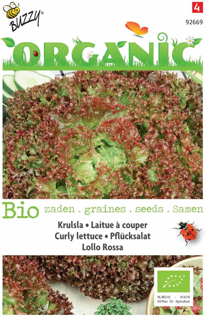 Organic Pluksla Lollo rossa (Skal 14275)