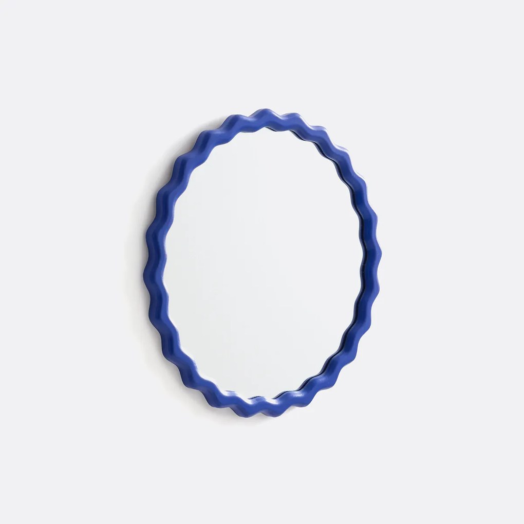 Gegolfde spiegelØ35 cm, Nadima