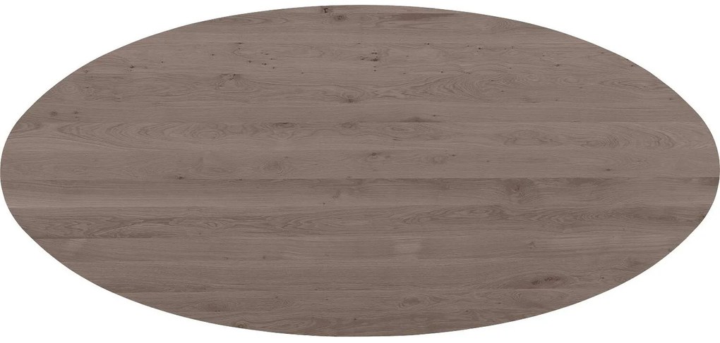 Goossens Excellent Eettafel Gs-1302, Ovaal 280 x 130 cm