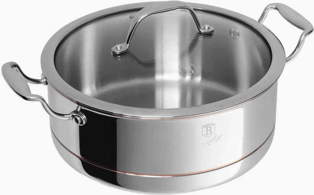 Kookpan Copper Touch Collection met deksel