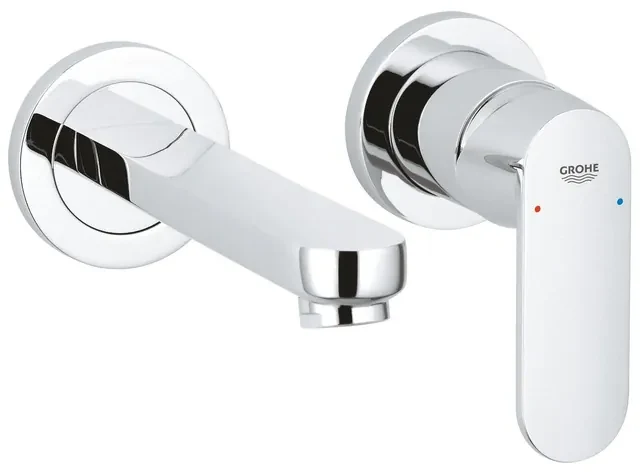 GROHE Eurosmart Cosmopolitan afbouwdeel voor wandkraan met uitloop chroom 19381000