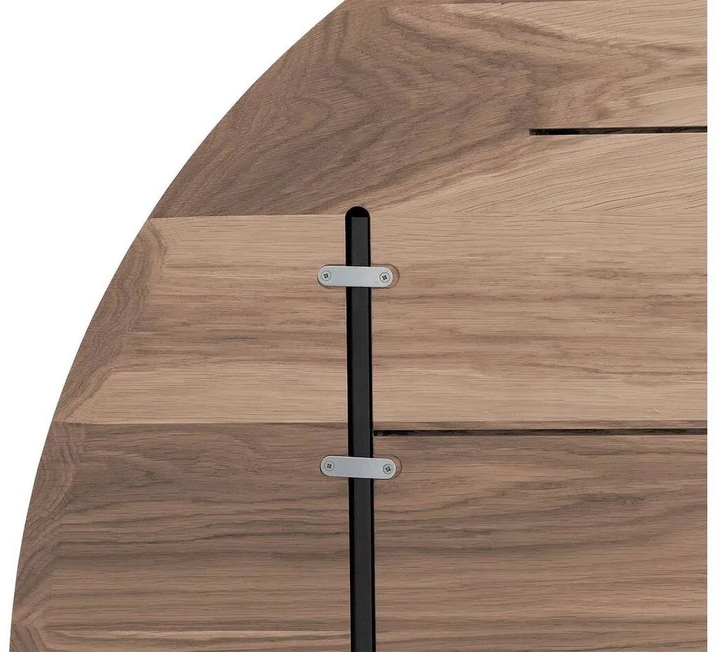 Goossens Excellent Eettafel Kopenhagen, Rond 110 x 110 cm