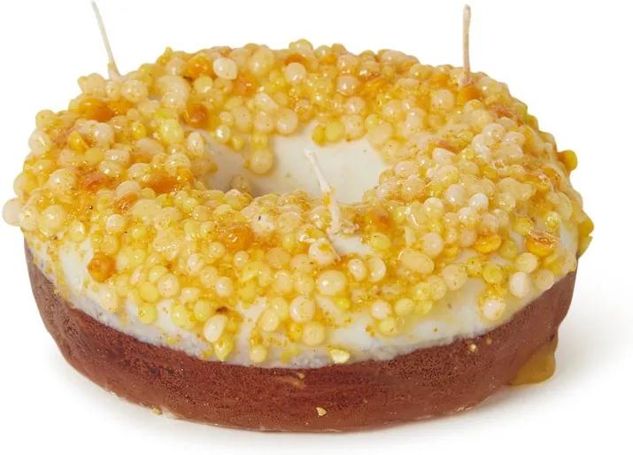 Introna Donut kerstkaars 11 cm