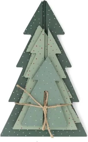 DIY kerstbomen 3D, hout, set van 3