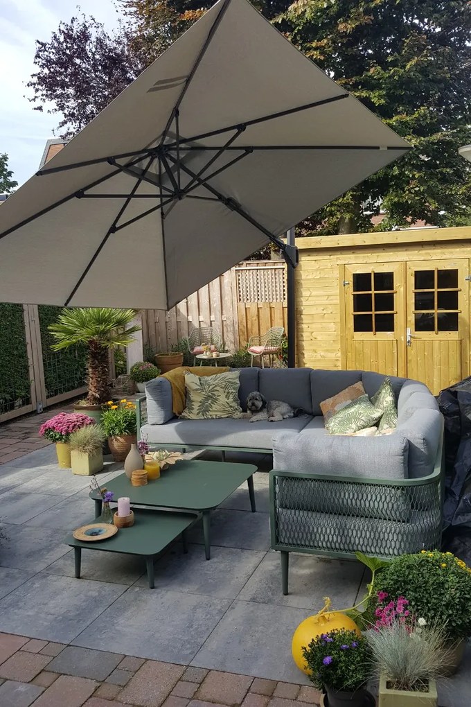 Garden Impressions Nina loungeset - Moss green/light grey