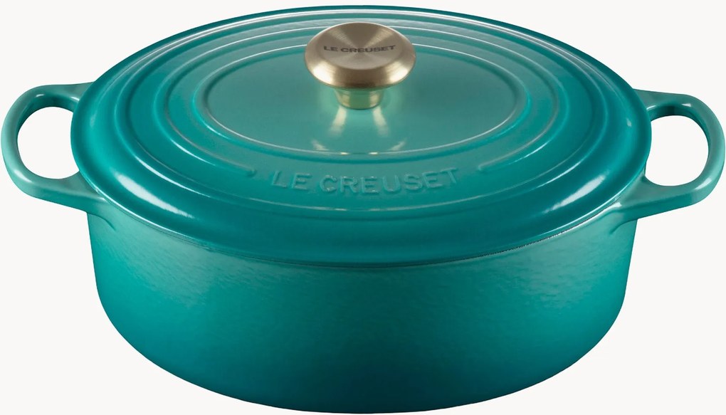 Ovale stoofpan Signature Collection van gietijzer, in verschillende formaten