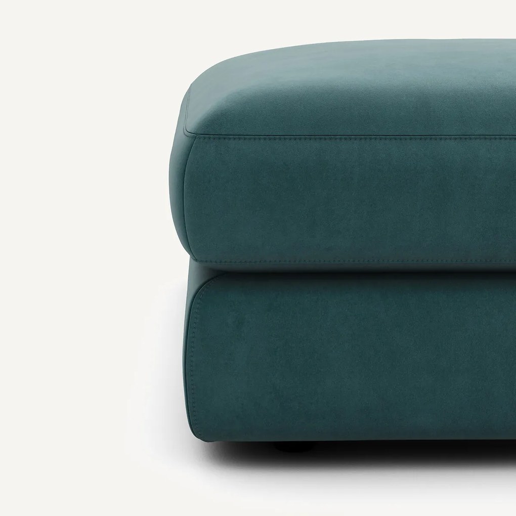 Voetenbank in fluweel, Skander