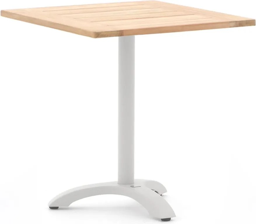 + 15% kassakorting | Tuin eettafel Bellagio  | Vierkant  | Tuintafel Teakhout | 70x70cm | 2 personen | Kees Smit Tuinmeubelen