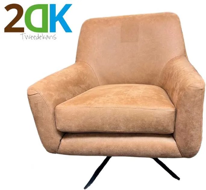 Tweedekans - Fauteuil Dion - stof Soft cognac
