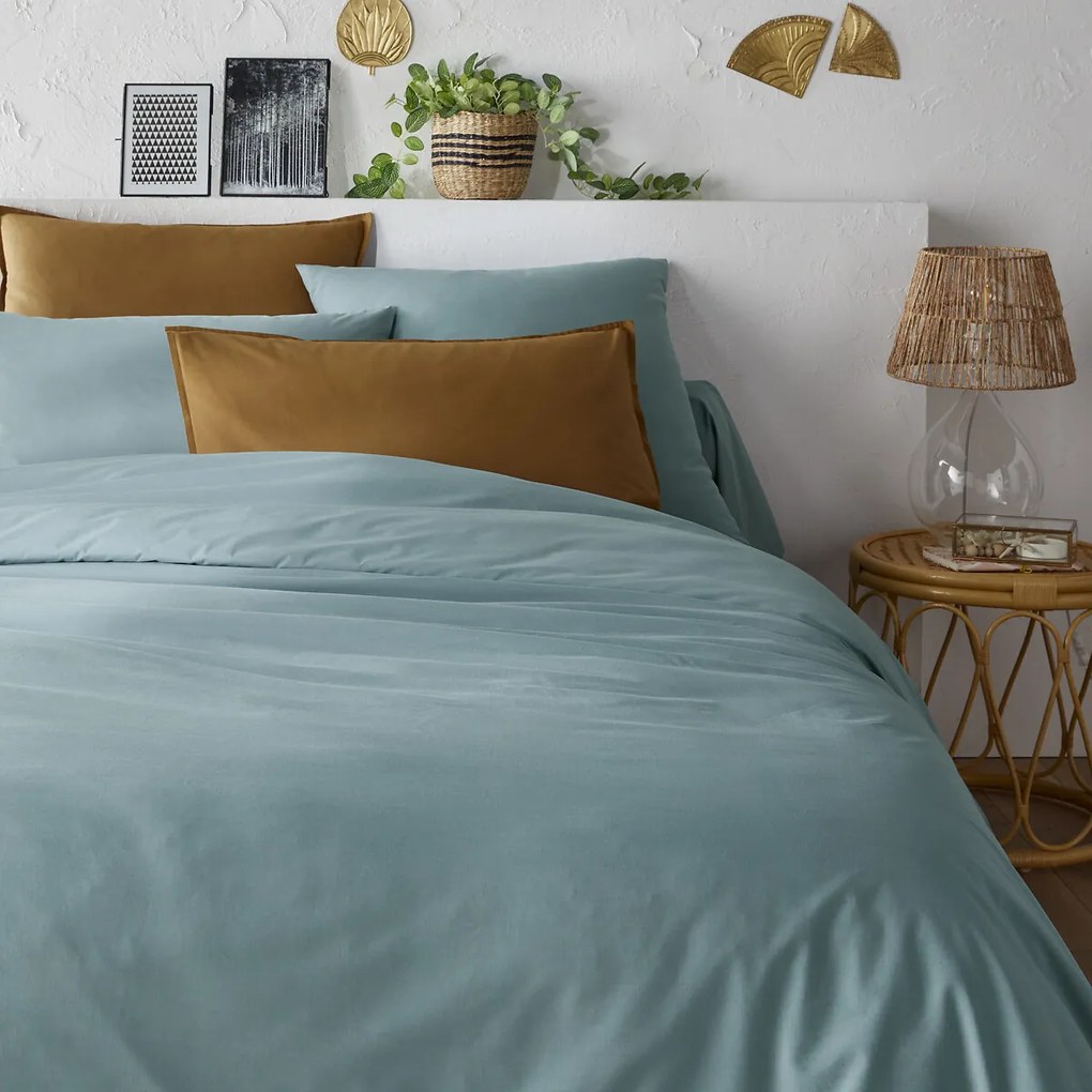 Dekbedovertrek in bio perkalkatoen Scenario