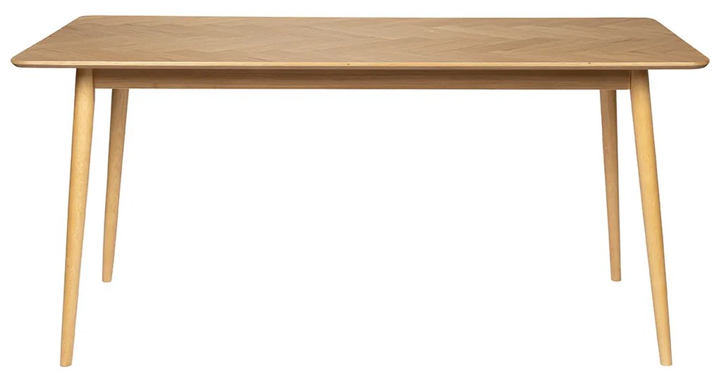 Eettafel Eiken Visgraat 180 X 90 Cm - 180 X 90cm.