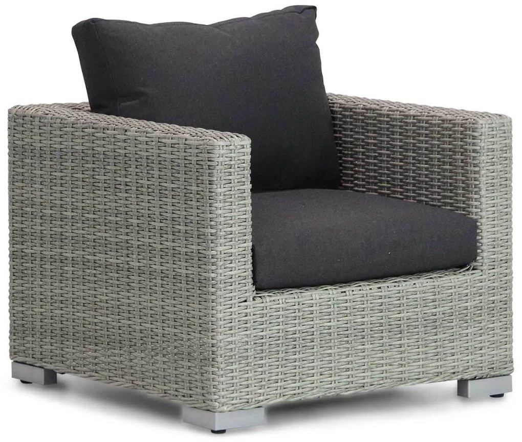 Hoek loungeset 6 personen Wicker Grijs  Garden Collections Cuba