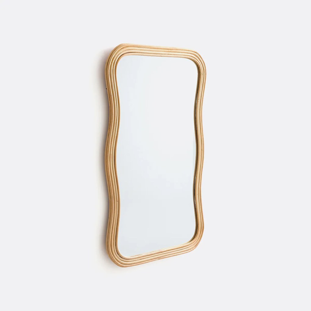 Spiegel in rotan H75 cm, Vaguo