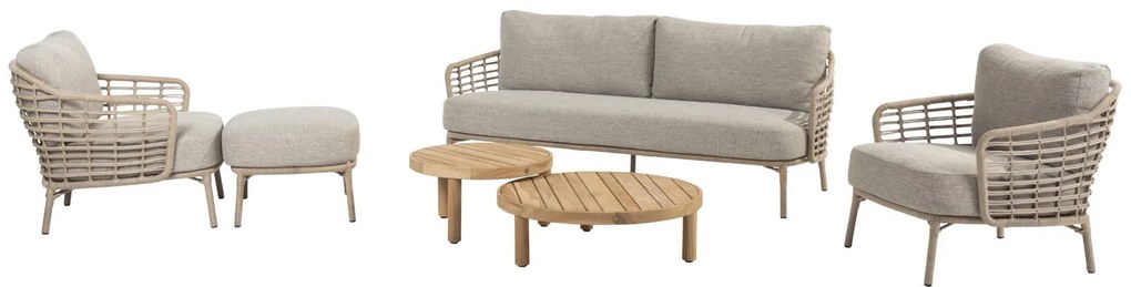 4 Seasons Outdoor Como loungeset harvest Loungeset    weerbestendig