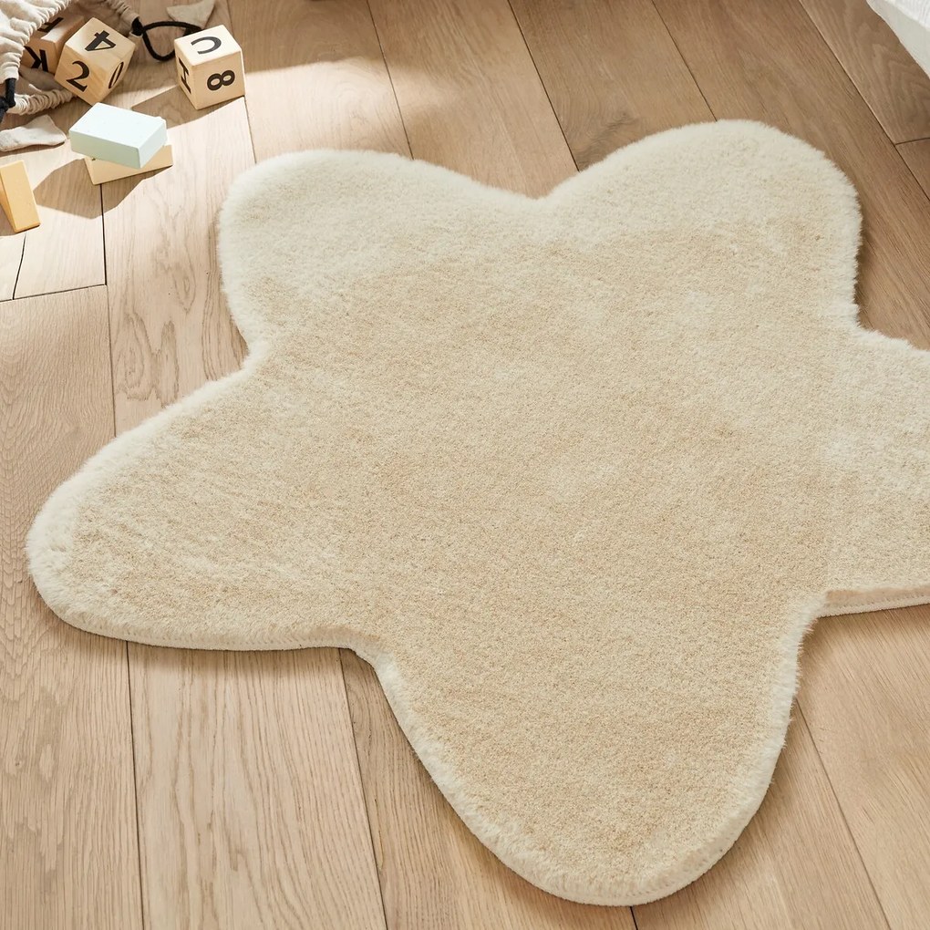Vloerkleed voor kinderen ster, Mouflette