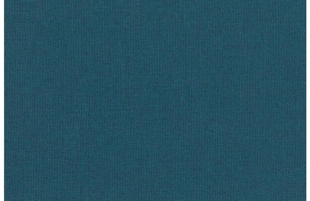 Goossens Zitmeubel Key West blauw, stof, 2,5-zits, modern design met ligelement rechts