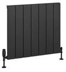 Eastbrook Charlton radiator 65x60cm aluminium 697W antraciet