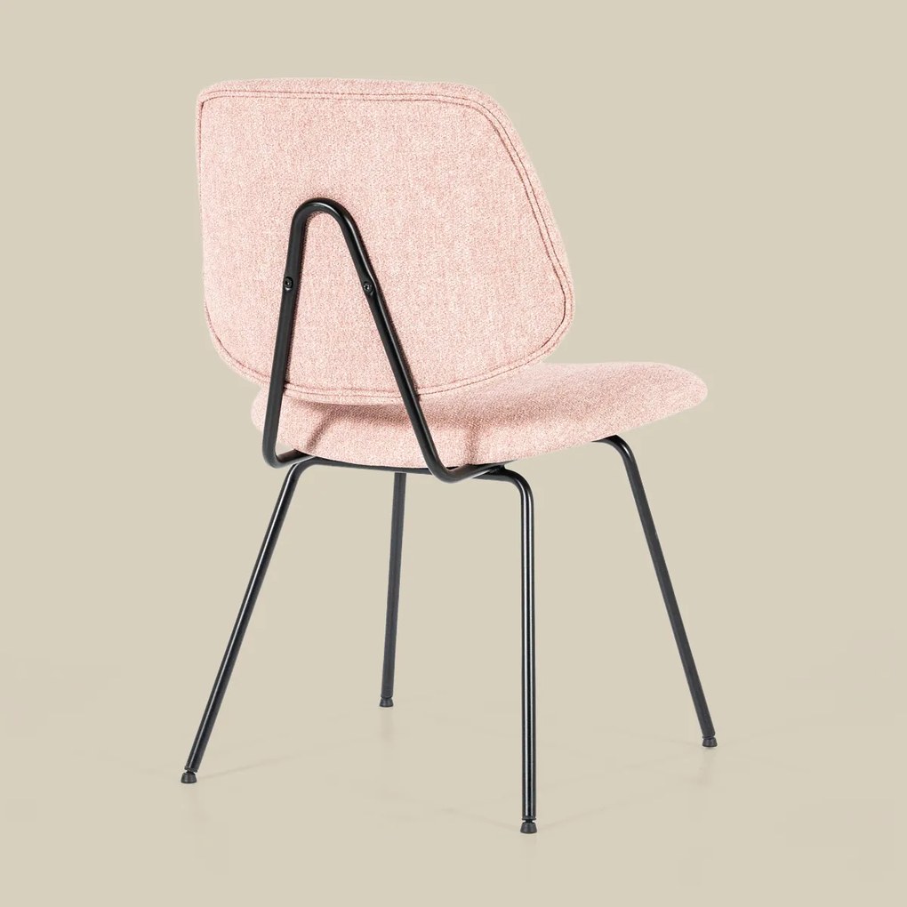 Moderne Eetkamerstoel Roze