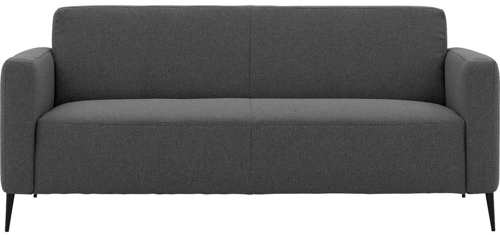 Goossens  Key West grijs, stof, 3-zits, modern design