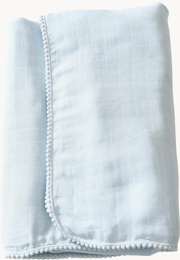 Babymousseline deken Pom Pom