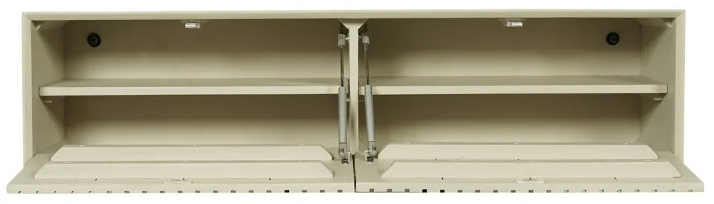 Starfurn Madison Sand Beige Tv-meubel Hangend Ribbels 120 Cm - 120x35x30cm.
