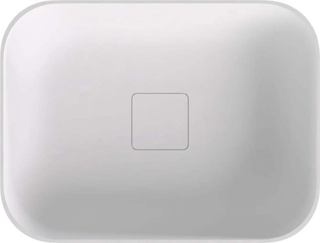 Polysan Banera waskom vierkant 50x36cm wit mat