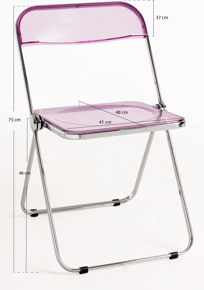 Set 4 Tamy Klapstoelen voor Evenementen