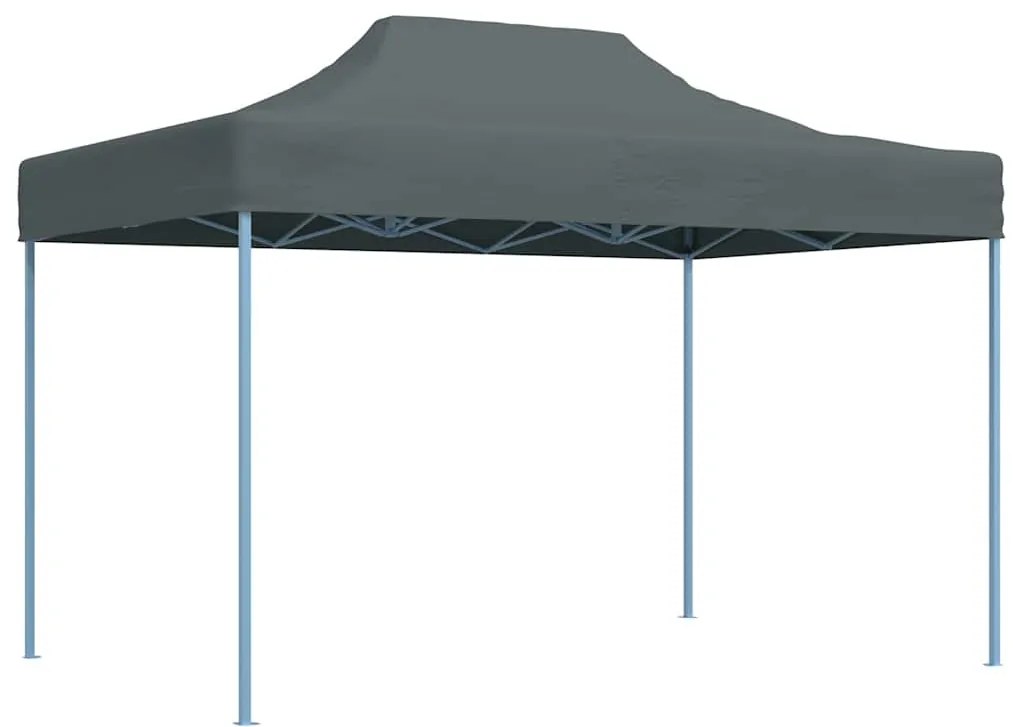 vidaXL Partytent inklapbaar 3x4 m staal antraciet