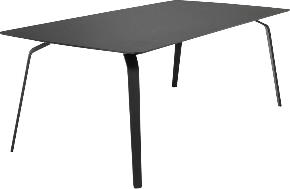 Houe Float tafel 95x208 zwart