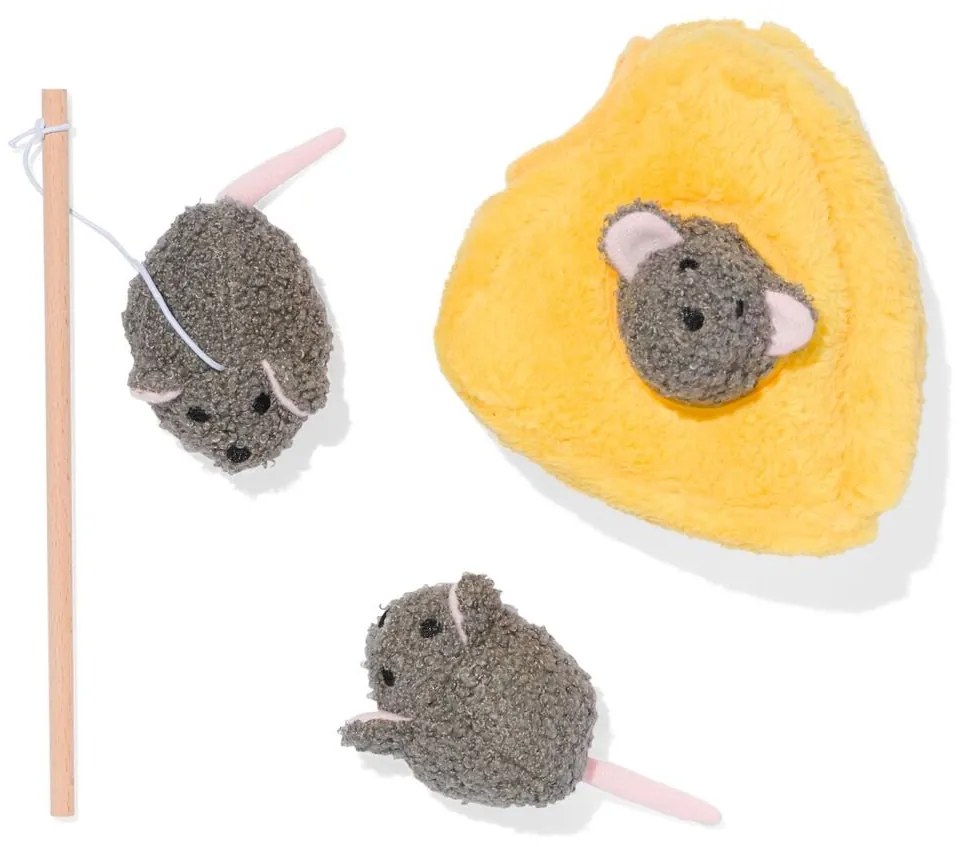 HEMA Katten Speeltjes Box 4-delig