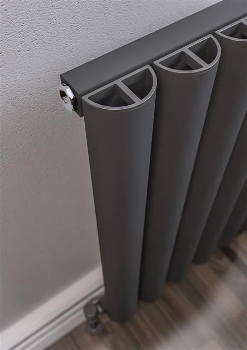 Eastbrook Kelmscott radiator 30x180cm aluminium 957W antraciet