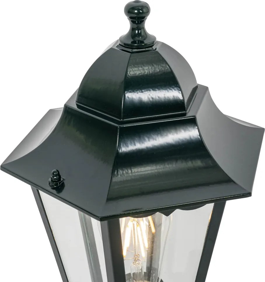 Klassieke buitenlantaarn sokkel donker groen IP44 - New Orleans