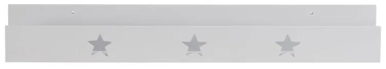 Wandplank Star, grijs 70 cm