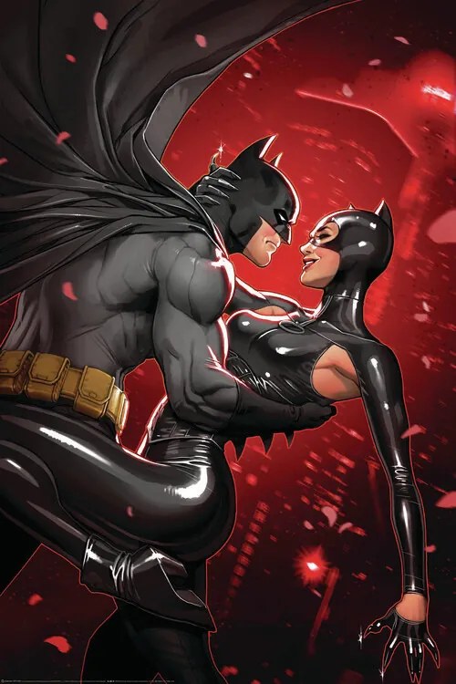 Kunstafdruk Batman - Romance