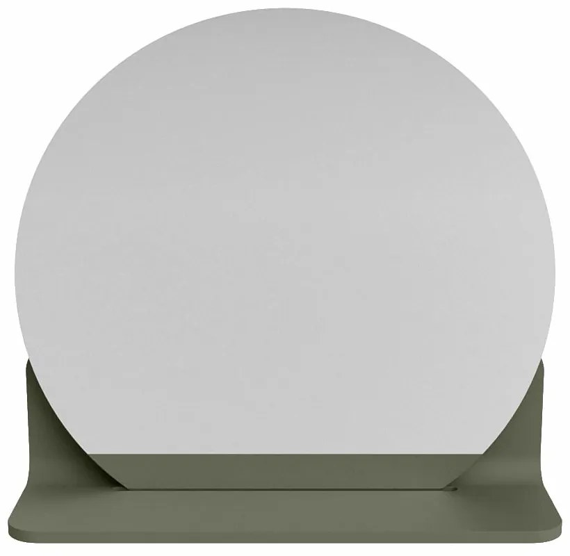 Mondiaz Spot spiegel rond Ø40cm met planchet army