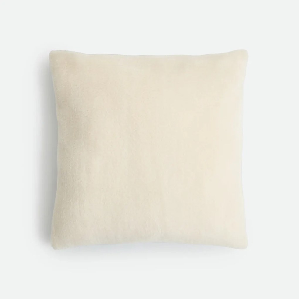 Kussenhoes van katoen en sherpa, 50 x 50 cm, LUNAY