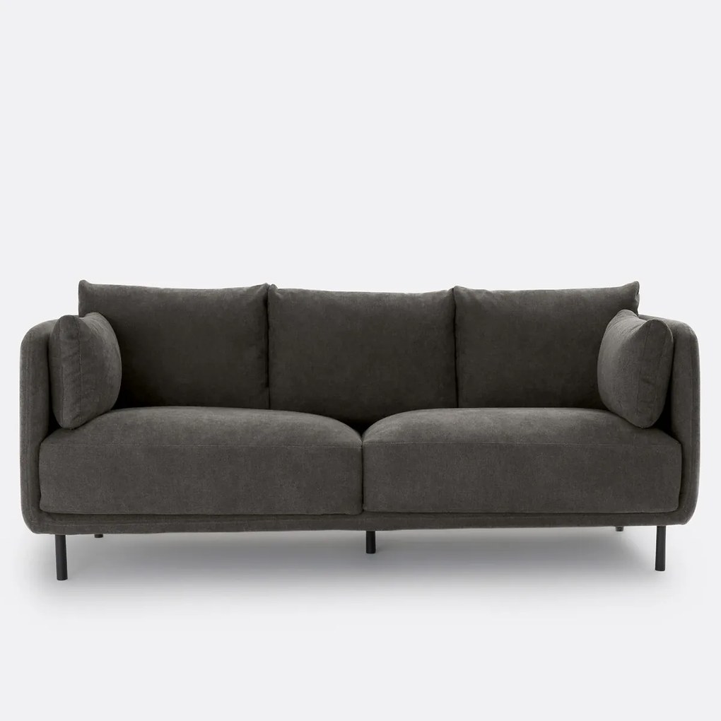 3- of 4-zits rechte bank in structuurstof, Victor