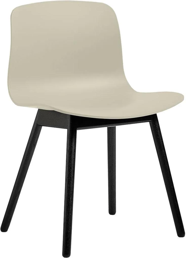 Hay About a Chair AAC12 stoel met zwart eiken onderstel Pastel Green